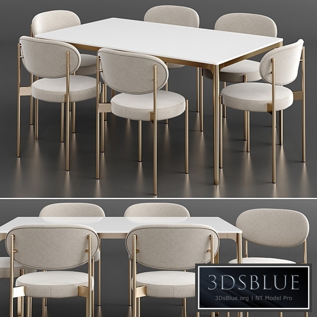 Dining Table Flute by Poliform